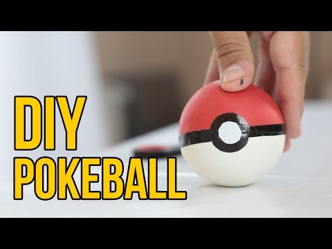 DIY How to make a Pokeball | POKEMON GO