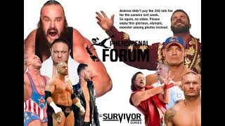 Phenomenal Forum #5: "The Only Night Raw and Smackdown Go Head to Head."