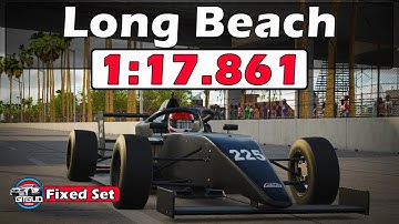 iRacing F4 Long Beach Track Guide - 1:17.861