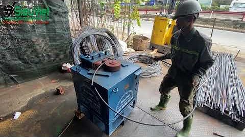 Máy uốn đai tròn sắt xây dựng R25 - D25 ( Điện 3 phase 380V ) Nhật Bản