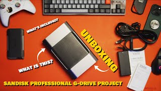 SanDisk Professional G-Drive Project | UNBOXING | Keeping Data Secure