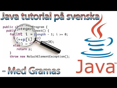 Video: Hur skriver man text i Java?