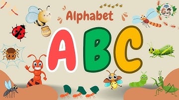 Bé học bảng chữ cái qua con vật côn trùng trong tiếng Anh | Dạy bé thông minh sớm| ABC Song for Kids