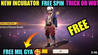 Finally I Got Most Rare Phantom Bunny Bundle Free Free Fire New Incubator Free Fire New Event