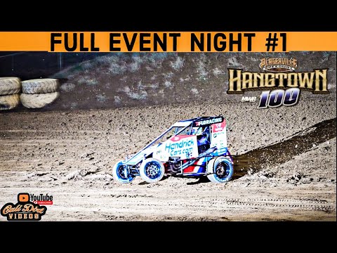 Hangtown 100 Night 1 FULL EVENT USAC Midgets At Placerville Speedway