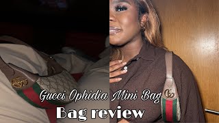 GUCCI MINI OPHIDIA BAG REVIEW || WHAT FITS IN THE BAG || THE TRUTH ABOUT THE BAG