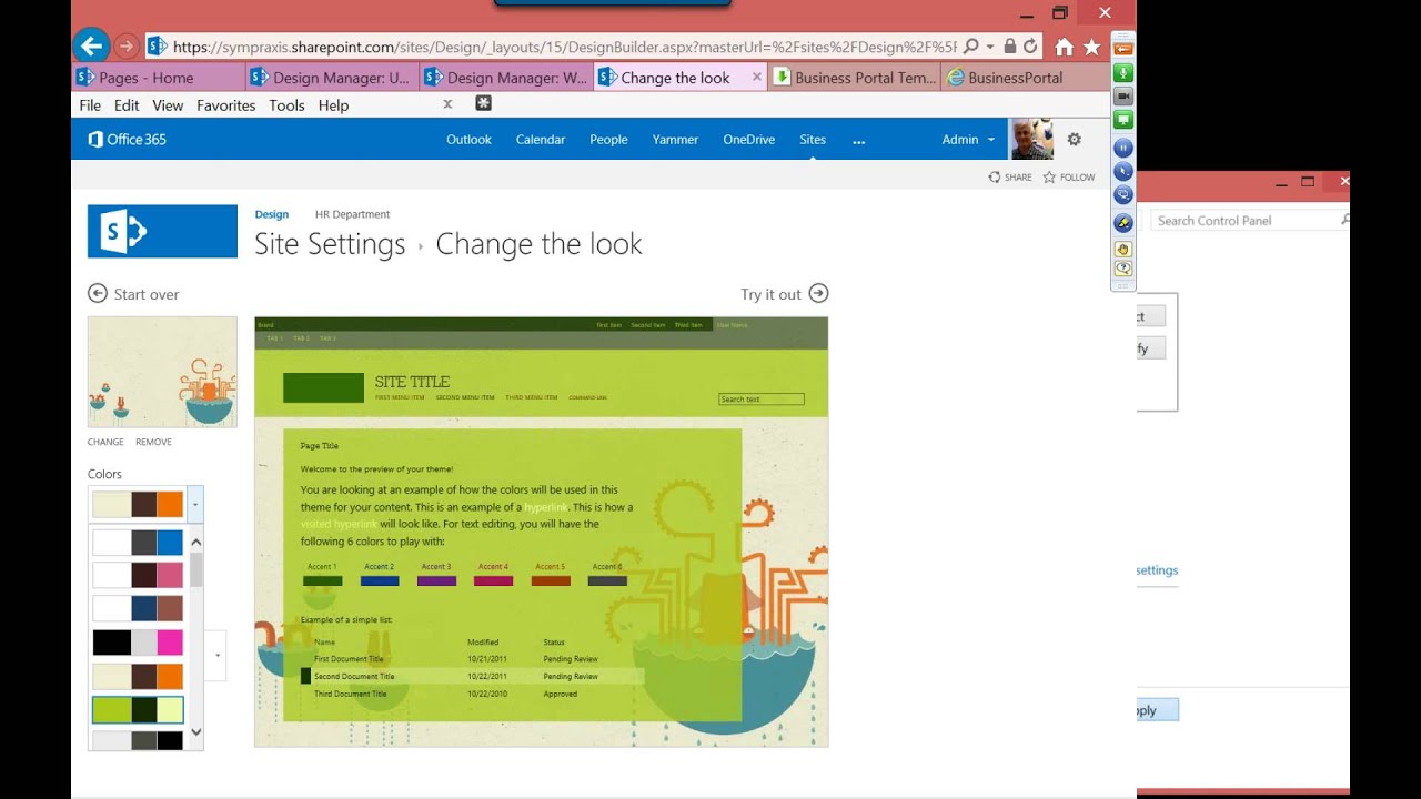 SharePoint Design Tutorial SharePoint Styling and Branding YouTube