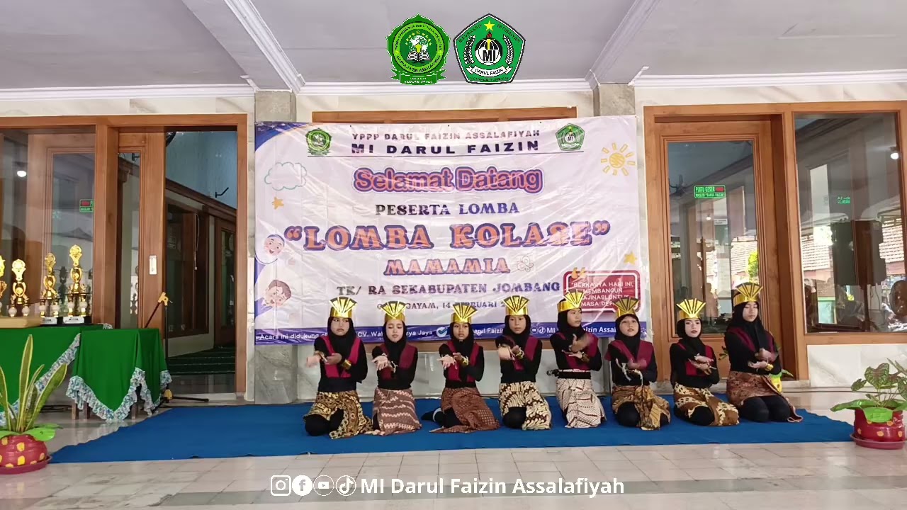 Penampilan Tari Saman dalam Lomba Kolase Mamamia Sekabupaten Jombang🙌🏻✨🥰 #madrasah #tarisamanaceh