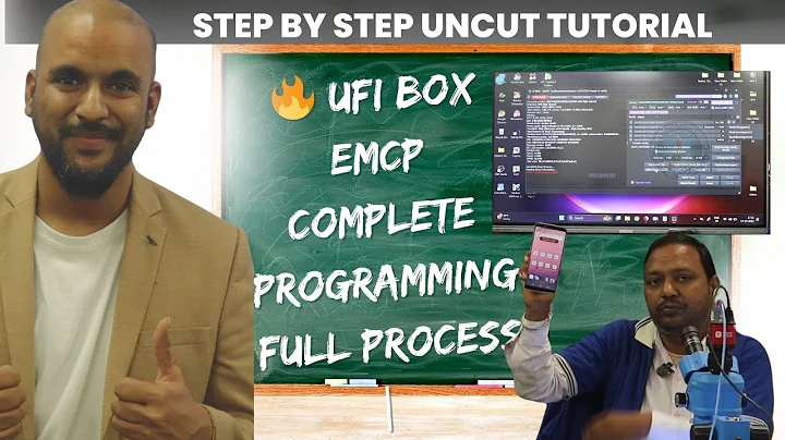 UFI Box eMCP 💻 Programming Full Guide in Hindi | Complete Flash + 📱 Repair Process 💥 Uncut Tutorial