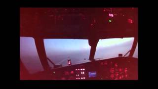 E-2C Hawkeye Night Carrier Landing