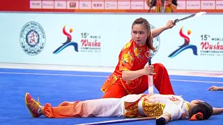 [2019] Malaysia Team - Duilian - 2nd Place - 15th WWC @ Shanghai Wushu Worlds - 9.58