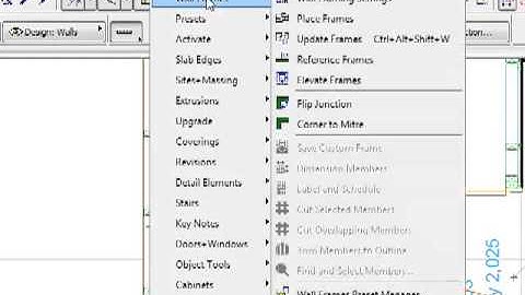 Cadimage Wall Frames - Elevation View Direction