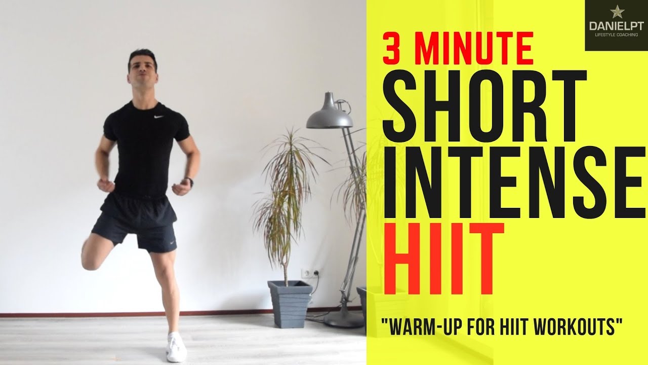 SHORT HIIT WORKOUT| No Equipment challenging 3 minute Workout | HIIT  Warming up | DanielPT - YouTube