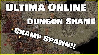 Exploring Dungeon Shame - We Found a Champ Spawn!! | Ultima Online
