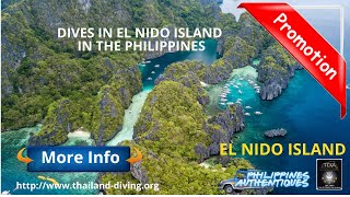 😍Scuba Diving Cruise in El Nido #Philippines Palawan, the dive sites in El Nido with Thailand Diving