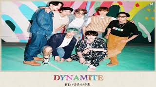 Bts 방탄소년단 - Dynamite Engina Colour Code Lyrics