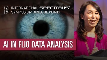 AI in FLIO Data Analysis – toward Retinal Metabolic Diagnostic – Yoko Miura | ISS 2025