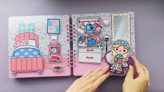 Тока бока &quot;Дом мечты для Барби&quot;, игра на липучках для детей - Toca Boca Barbie Busy Book