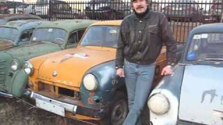 Владелец старинных советских машин Гудков.