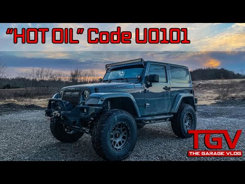 U0101 Engine Code Fixed Jeep Wrangler Rubicon Hot Oil Lost Communication  with TCM Dodge Chrysler - YouTube