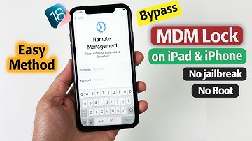 How To Remove Remote Management on iPad & iPhone - Bypass MDM Lock without Jailbreak