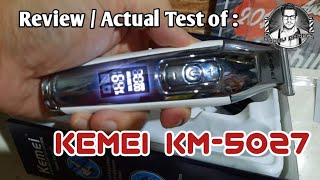 بررسی KEMEI KM-5027