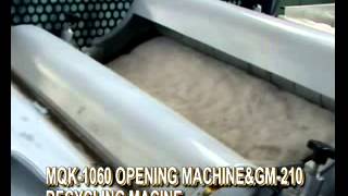 Оборудование для переработки текстильных отходов(MQK1060 opening machine and GM210 recycling machine/ разволокняющая машина sales05@nsxchina.com lvaijiang@mail.ru SKYPE: lvpaopao1974 ..., 2015-04-28T04:21:32.000Z)