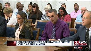 Foster parents who starved child sentenced to 5-10 years in jail