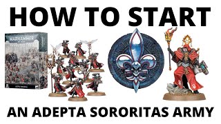 How to Start an Adepta Sororitas Army in Warhammer 40K 10th Edition: Sisters of Battle for Beginners