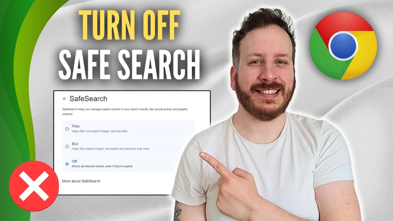 How To Turn Off Safe Search Mode On Google - YouTube