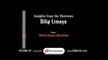 Energy Saving Air Conditioning Efficiency with ECORE CI Topic #16   Performance Baselines