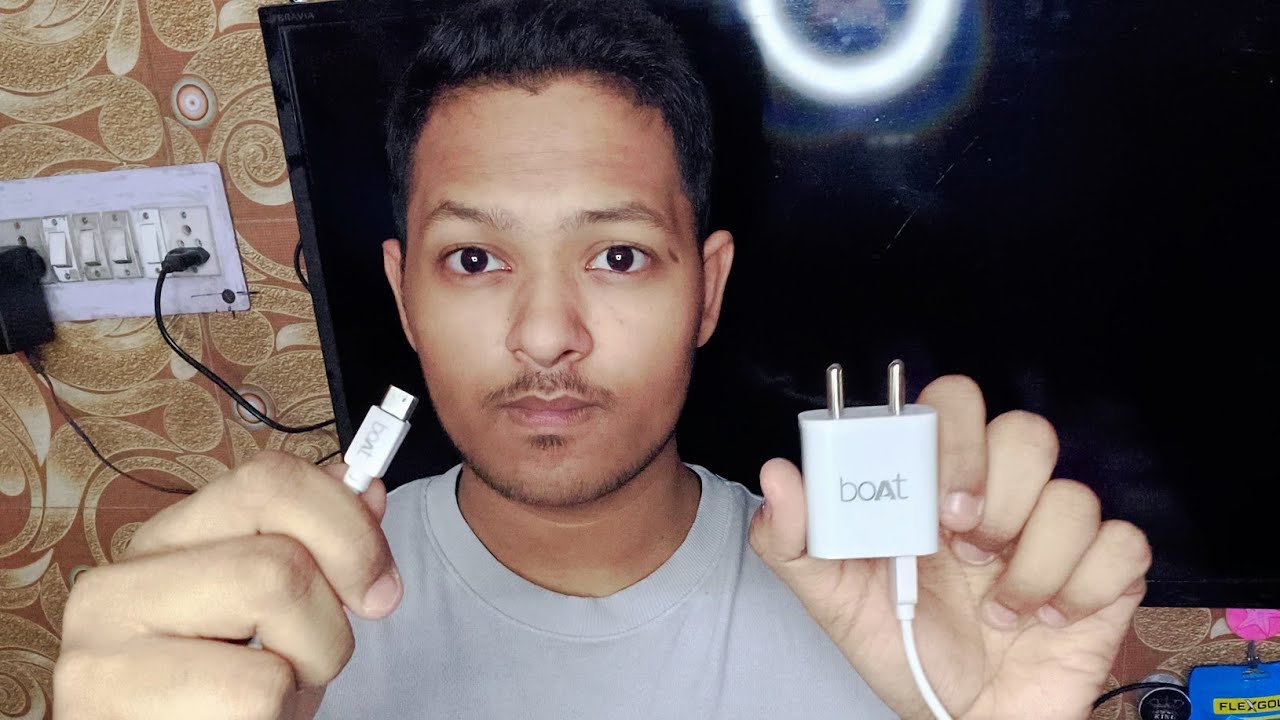 boAt 18W Power WCD QC3A Charger combo (Type C Cable Included) White