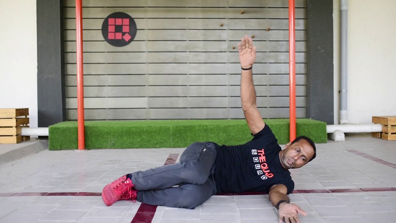 Quad Rotation The Quad - Movement Tutorial - 'T' Spine Rotations Variation 3 - YouTube