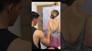 One of our favorite artists @albertocardosoart838 ❤️✨ #artist #talent #artwork #acrylocpainting