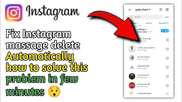 Fix instagram messages deleted automatically why instagram messages disappear instagram dm bug