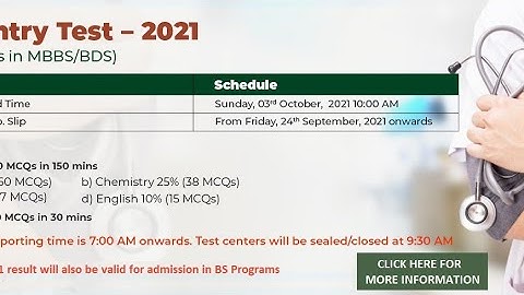 NUMS roll no. Slips issued-NUMS latest News