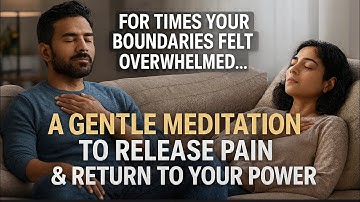 For Times Your Boundaries Felt Overwhelmed? Gentle Meditation to Release Pain & Return to Your Power