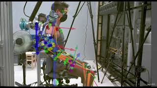 Human-Robot Attachment for Exoskeletons - Motion Capture Overlay