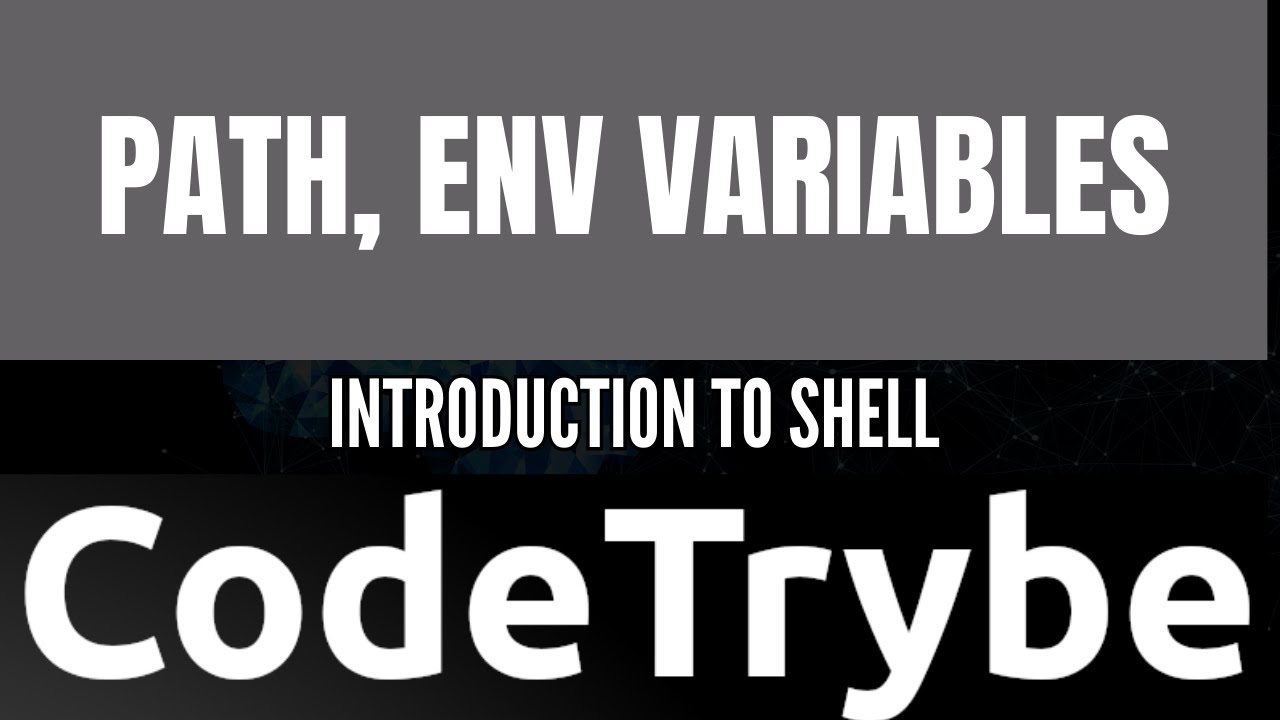 SIMPLE SHELL PART 5 (PATH & ENVIRONMENT VARIABLES) - YouTube