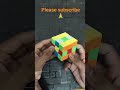 Neon Core Pattern on 3 × 3 Rubik's Cube #Amazing🥵🥵😎😎🤯🤯# Cube World # YouTube