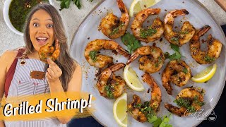 Unbelievable Grilled Shrimp Recipe Revealed - Chef Zee Cooks Seafood!