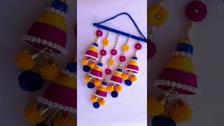 Plastic Bottle Wall Hanging Idea for Home Decor #diy #craft #homedecor #viral #wallhanging