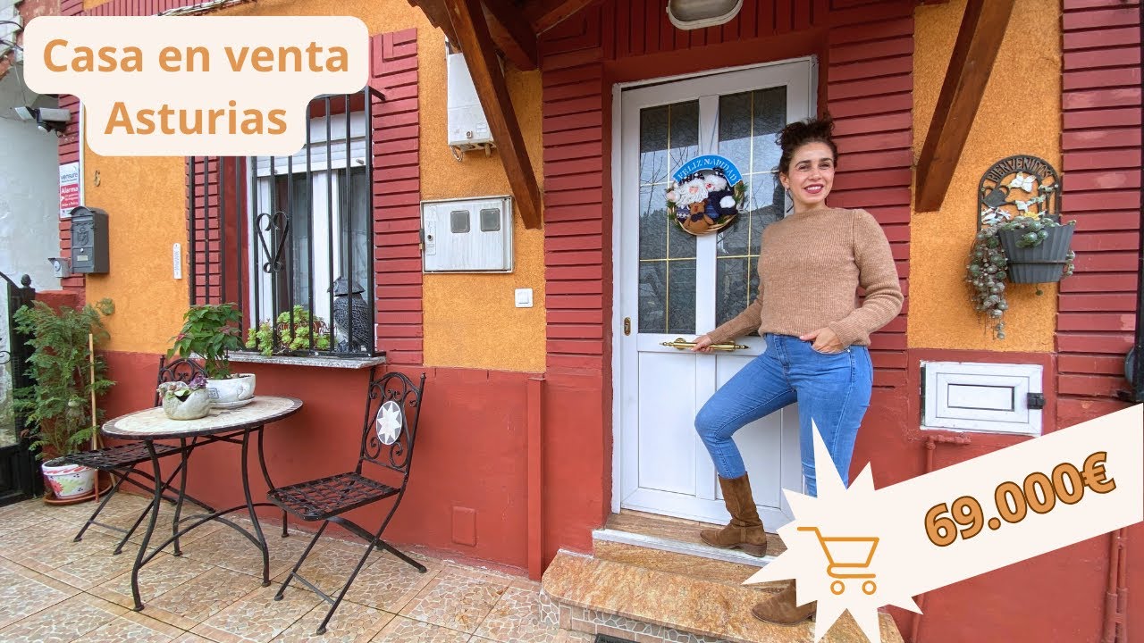 CASA ADOSADA EN EL ENTREGO, ASTURIAS.  ESTÁ REFORMADA  Y CUENTA CON ZONA EXTERIOR *69.900€*