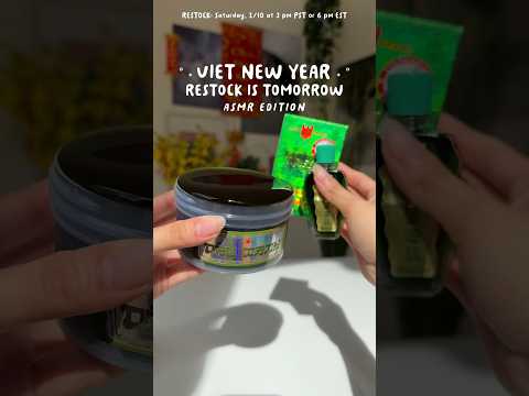 Viet New Year ASMR Restock Video 🧧💵