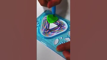 From my childhood to my child’s – Spirograph fun lives on ✨🌀#spirographshr #asmr #satisfying #shorts