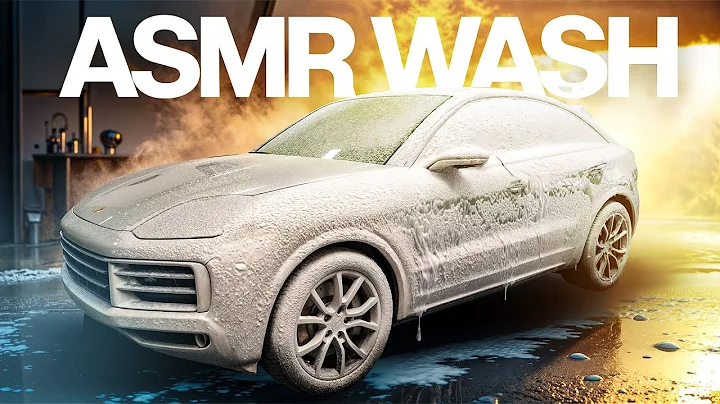 Satisfying ASMR Car Wash - Deep Clean of a Porsche