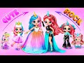 Süße Schwester und Rock-Schwester werden erwachsen! L.O.L. Überraschungseinhörner DIYs