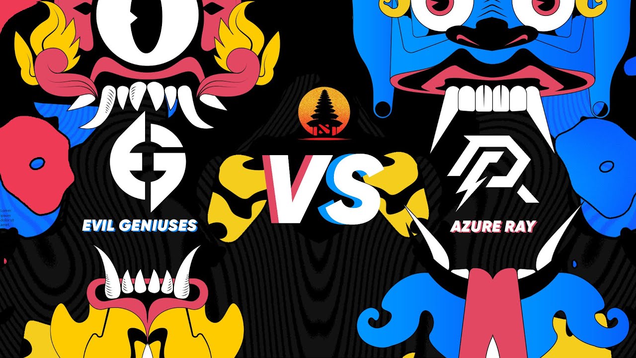 (RU) Evil Geniuses vs Azure Ray | map 2 | Bali Major 2023 Group Stage ...