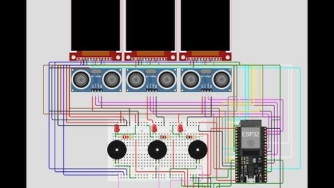 Membuat Sistem Parkir Pintar (Hitung Biaya & Durasi) | ESP32 + 3 LCD + Blynk (202302011004)