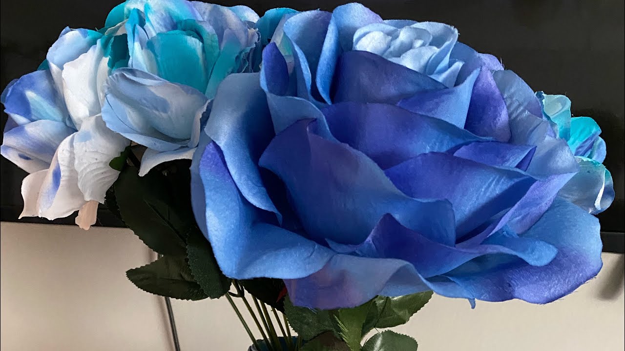 How To Spray Paint Artificial Flowers For A Special Occasion Baby how-to-spray-paint-artificial-flowers-for-a-special-occasion-baby